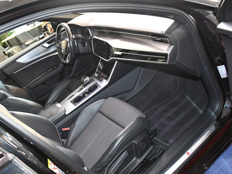 Audi A6 S-Line 50 TDI 3.0 V6 286 Quattro GPS Virtual Bang Olufsen Pré Sense Hayon Attelage Clim 4Zones Éclairage Ambiance ACC JA 19