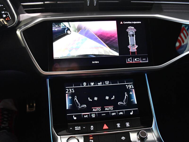 Audi A6 S-Line 50 TDI 3.0 V6 286 Quattro GPS Virtual Bang Olufsen Pré Sense Hayon Attelage Clim 4Zones Éclairage Ambiance ACC JA 19
