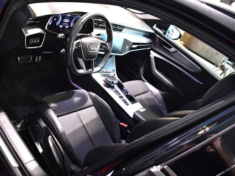Audi A6 S-Line 50 TDI 3.0 V6 286 Quattro GPS Virtual Bang Olufsen Pré Sense Hayon Attelage Clim 4Zones Éclairage Ambiance ACC JA 19