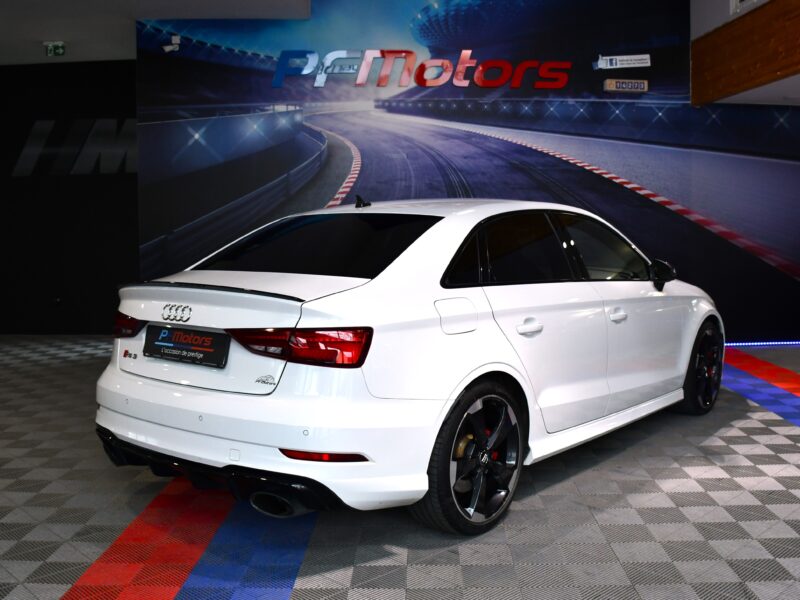 Audi RS3 Berline 2.5 TFSI 400 Quattro S-Tronic 7 GPS Virtual Keyless ACC Échappement RS Bang Olufsen JA 19
