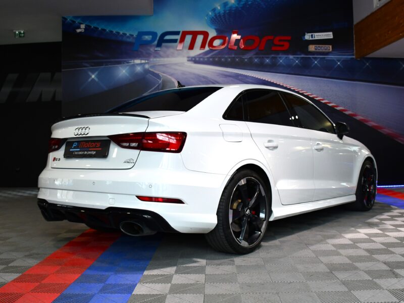 Audi RS3 Berline 2.5 TFSI 400 Quattro S-Tronic 7 GPS Virtual Keyless ACC Échappement RS Bang Olufsen JA 19