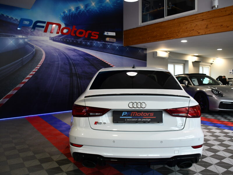 Audi RS3 Berline 2.5 TFSI 400 Quattro S-Tronic 7 GPS Virtual Keyless ACC Échappement RS Bang Olufsen JA 19