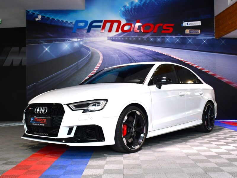 Audi RS3 Berline 2.5 TFSI 400 Quattro S-Tronic 7 GPS Virtual Keyless ACC Échappement RS Bang Olufsen JA 19