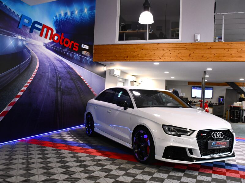 Audi RS3 Berline 2.5 TFSI 400 Quattro S-Tronic 7 GPS Virtual Keyless ACC Échappement RS Bang Olufsen JA 19