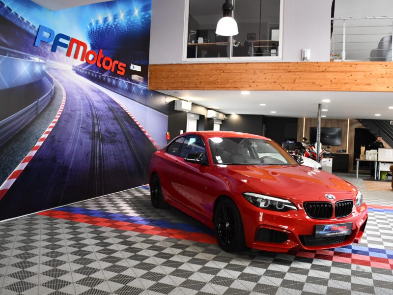 BMW 218 i M-Sport 1.5 136 BVA GPS Régulateur LED Attelage Alcantara Mode JA 17