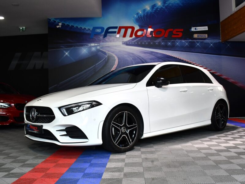 Mercedes Classe A 200 AMG Line 2.0 150 BVA GPS Pro M-BUX Caméra Car Play Freinage LED JA 18