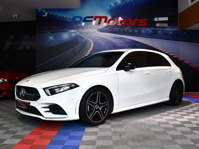 Mercedes Classe A 200 AMG Line 2.0 150 BVA GPS Pro M-BUX Caméra Car Play Freinage LED JA 18