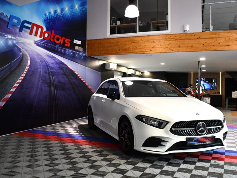 Mercedes Classe A 200 AMG Line 2.0 150 BVA GPS Pro M-BUX Caméra Car Play Freinage LED JA 18