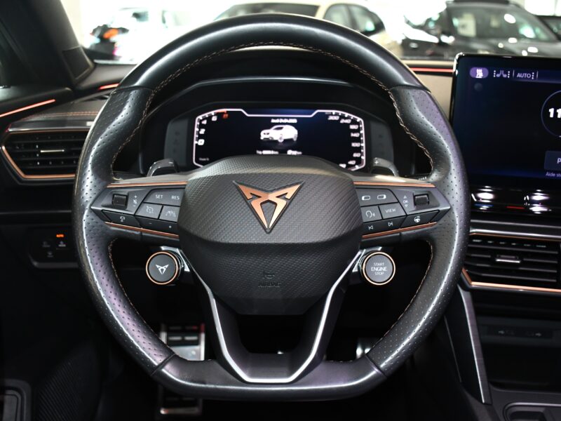 Cupra Formentor 1.4 E Hybride 245 VZ DSG GPS Virtual Baquet Volant Mode ACC DCC Park Assist Induction Smartphone JA 19