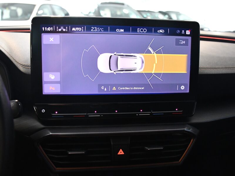 Cupra Formentor 1.4 E Hybride 245 VZ DSG GPS Virtual Baquet Volant Mode ACC DCC Park Assist Induction Smartphone JA 19
