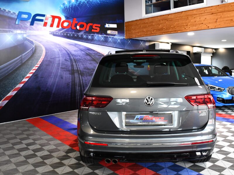 Volkswagen Tiguan R-Line Carat 2.0 TDI 150 DSG 4Motion GPS Virtual TO ACC Caméra Ergo Parc Assist Front Lane Side JA 19