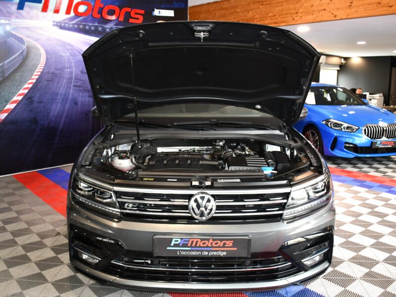 Volkswagen Tiguan R-Line Carat 2.0 TDI 150 DSG 4Motion GPS Virtual TO ACC Caméra Ergo Parc Assist Front Lane Side JA 19