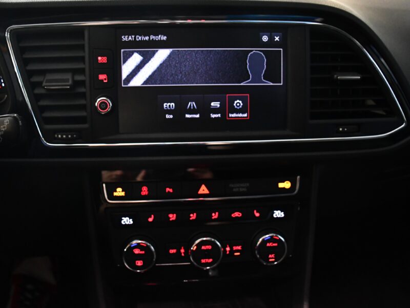 Séat Leon FR 2.0 TDI 184 DSG GPS Virtual LED ACC Mode Front Lane Full Linck JA 18
