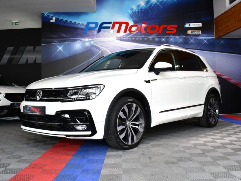Volkswagen Tiguan R-Line Carat Exclusive 2.0 TDI 190 DSG 4Motion GPS Pro ACC DCC Car Play Front Lane Caméra JA 20 Suzuka