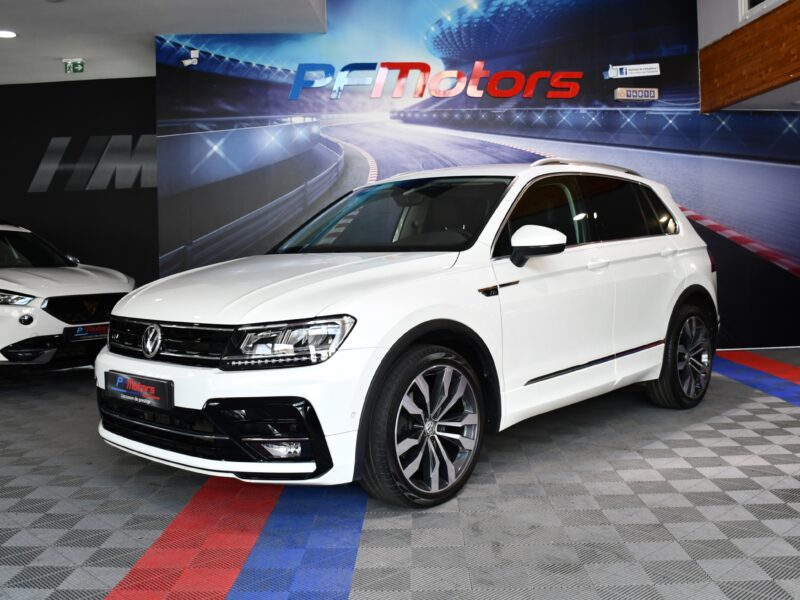 Volkswagen Tiguan R-Line Carat Exclusive 2.0 TDI 190 DSG 4Motion GPS Pro ACC DCC Car Play Front Lane Caméra JA 20 Suzuka