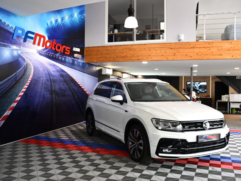 Volkswagen Tiguan R-Line Carat Exclusive 2.0 TDI 190 DSG 4Motion GPS Pro ACC DCC Car Play Front Lane Caméra JA 20 Suzuka