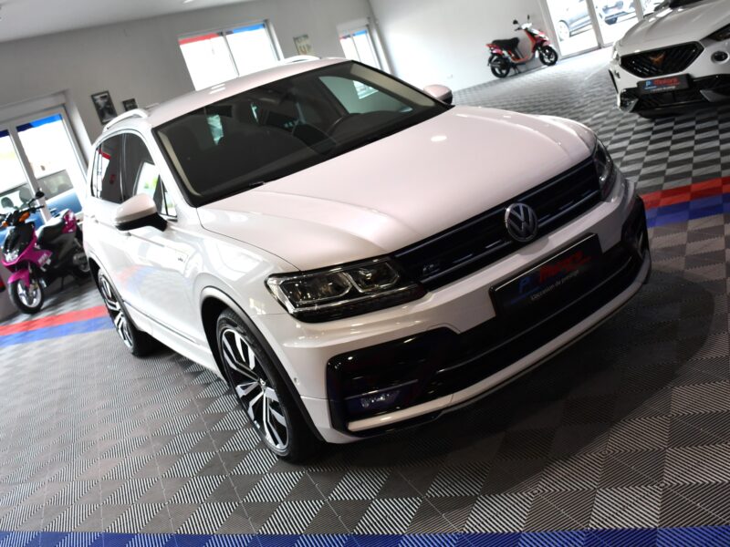 Volkswagen Tiguan R-Line Carat Exclusive 2.0 TDI 190 DSG 4Motion GPS Pro ACC DCC Car Play Front Lane Caméra JA 20 Suzuka