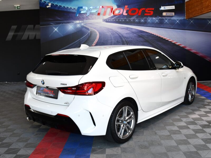 BMW 118 IA 1.5 136 BVA M-Sport GPS Virtual Caméra Freinage Car Play LED JA 17