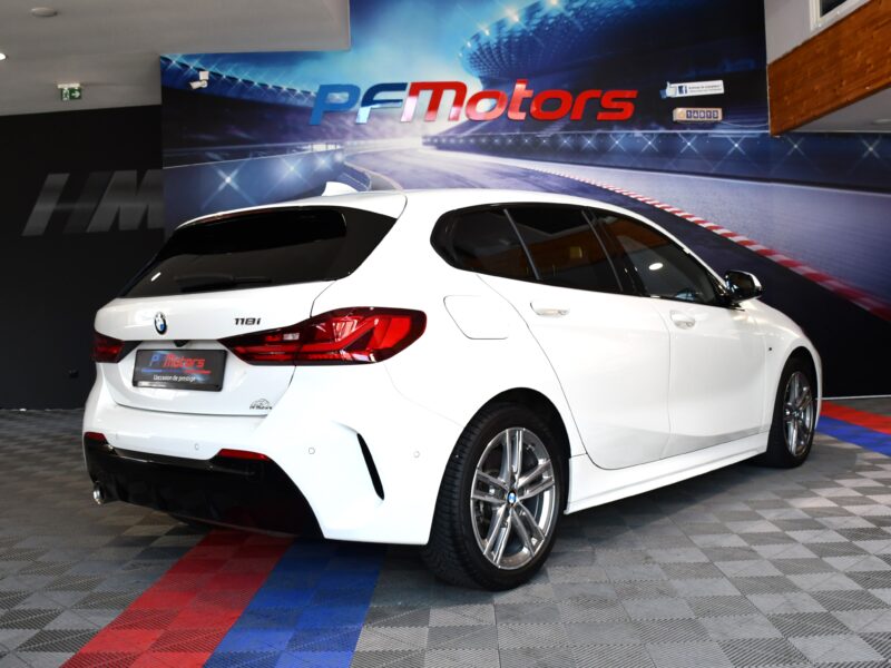 BMW 118 IA 1.5 136 BVA M-Sport GPS Virtual Caméra Freinage Car Play LED JA 17