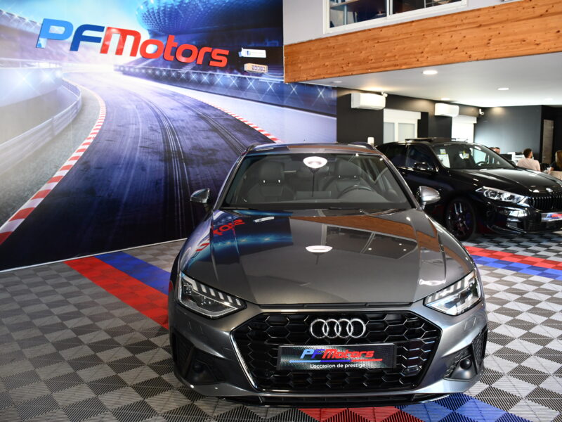 Audi A4 Avant S-Line 35 TFSI 150 BVA GPS Virtual Caméra Lane Hayon Pré Sense Volant Chauffant JA 18 PAS DE MALUS