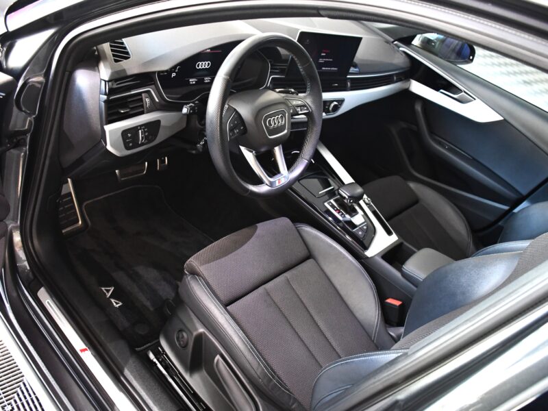 Audi A4 Avant S-Line 35 TFSI 150 BVA GPS Virtual Caméra Lane Hayon Pré Sense Volant Chauffant JA 18 PAS DE MALUS