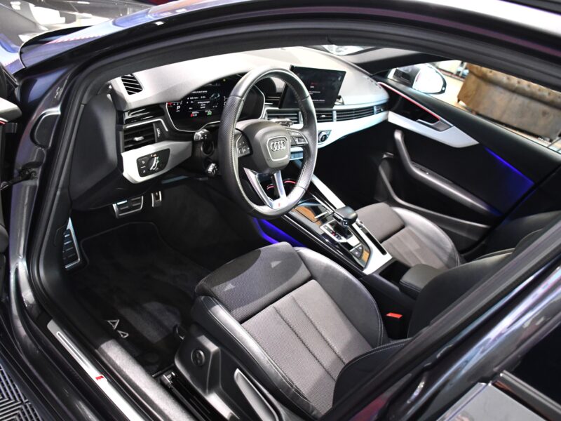 Audi A4 Avant S-Line 35 TFSI 150 BVA GPS Virtual Caméra Lane Hayon Pré Sense Volant Chauffant JA 18 PAS DE MALUS