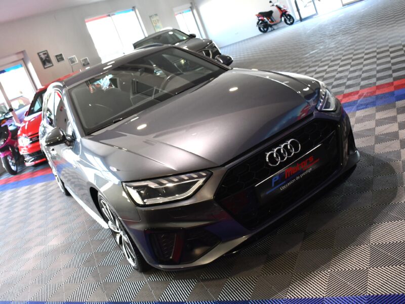 Audi A4 Avant S-Line 35 TFSI 150 BVA GPS Virtual Caméra Lane Hayon Pré Sense Volant Chauffant JA 18 PAS DE MALUS