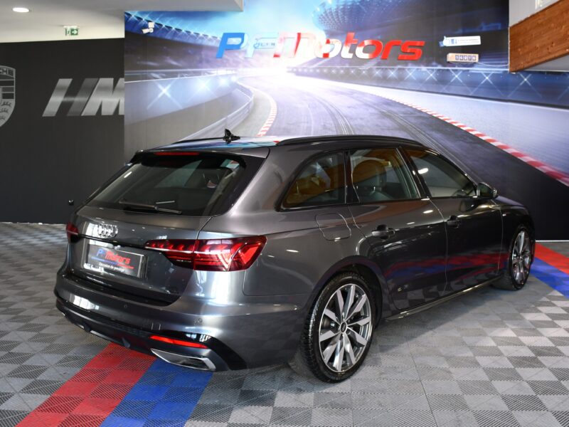 Audi A4 Avant S-Line 35 TFSI 150 BVA GPS Virtual Caméra Lane Hayon Pré Sense Volant Chauffant JA 18 PAS DE MALUS