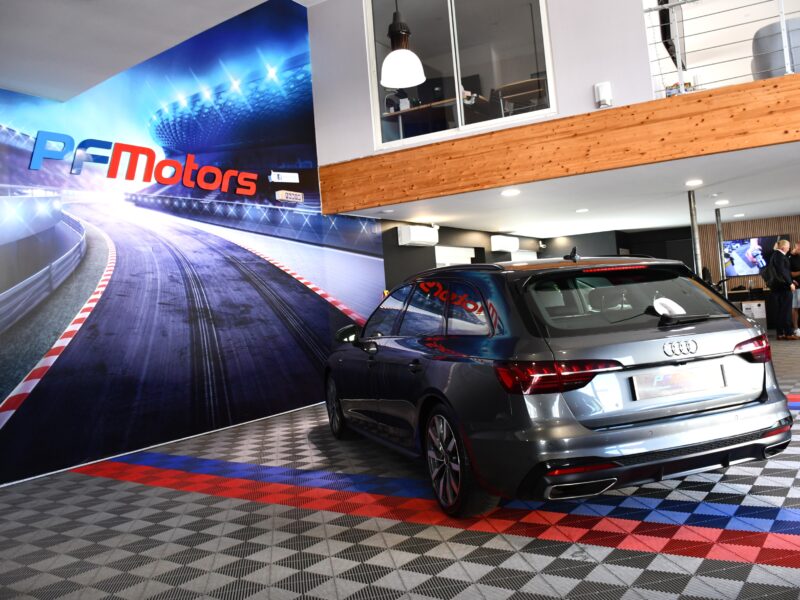 Audi A4 Avant S-Line 35 TFSI 150 BVA GPS Virtual Caméra Lane Hayon Pré Sense Volant Chauffant JA 18 PAS DE MALUS