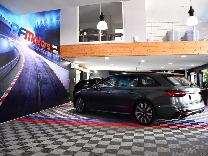 Audi A4 Avant S-Line 35 TFSI 150 BVA GPS Virtual Caméra Lane Hayon Pré Sense Volant Chauffant JA 18 PAS DE MALUS