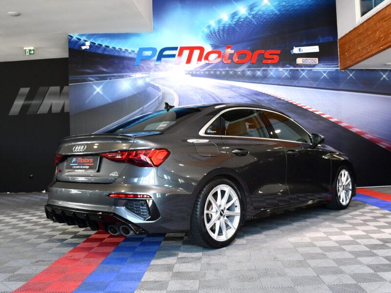 Audi S3 Berline 2.0 TFSI 310 Quattro S-Tronic GPS Virtual Car Play Pré Sense Efficience Drive Ressort HR JA 18 Garantie Audi 26/09/2025 ou 100.000 km