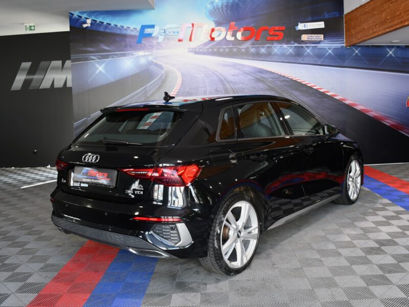 Audi A3 Sportback S-Line 35 TDI 150 S-Tronic GPS Virtual Caméra Lane Pré Sense Induction JA 19