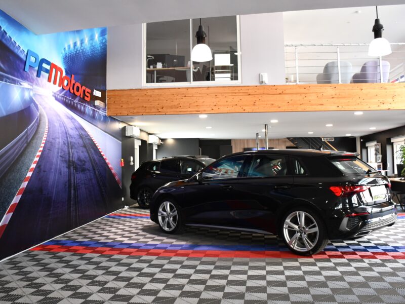 Audi A3 Sportback S-Line 35 TDI 150 S-Tronic GPS Virtual Caméra Lane Pré Sense Induction JA 19
