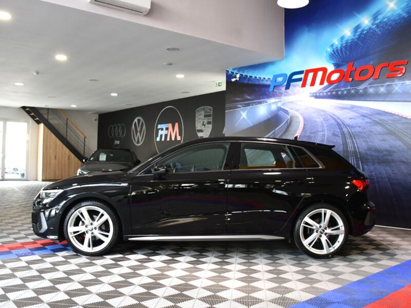 Audi A3 Sportback S-Line 35 TDI 150 S-Tronic GPS Virtual Caméra Lane Pré Sense Induction JA 19