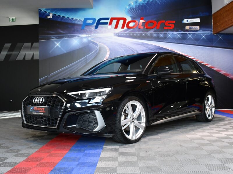 Audi A3 Sportback S-Line 35 TDI 150 S-Tronic GPS Virtual Caméra Lane Pré Sense Induction JA 19
