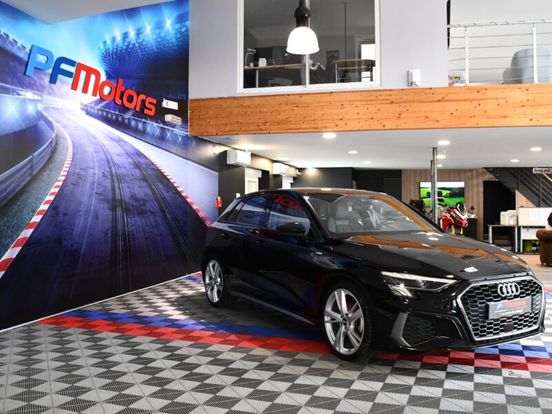 Audi A3 Sportback S-Line 35 TDI 150 S-Tronic GPS Virtual Caméra Lane Pré Sense Induction JA 19