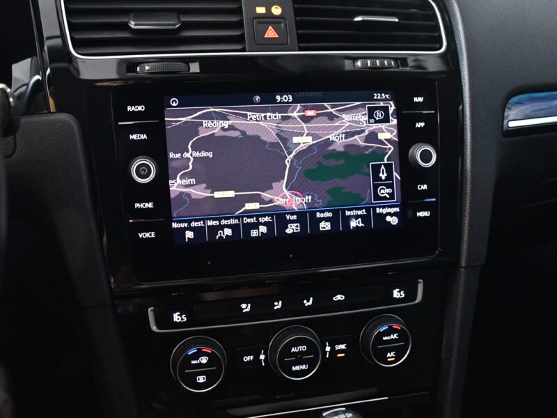 Volkswagen Golf 7 Carat 2.0 TDI 150 DSG GPS Car Play Caméra ACC Front JA 17
