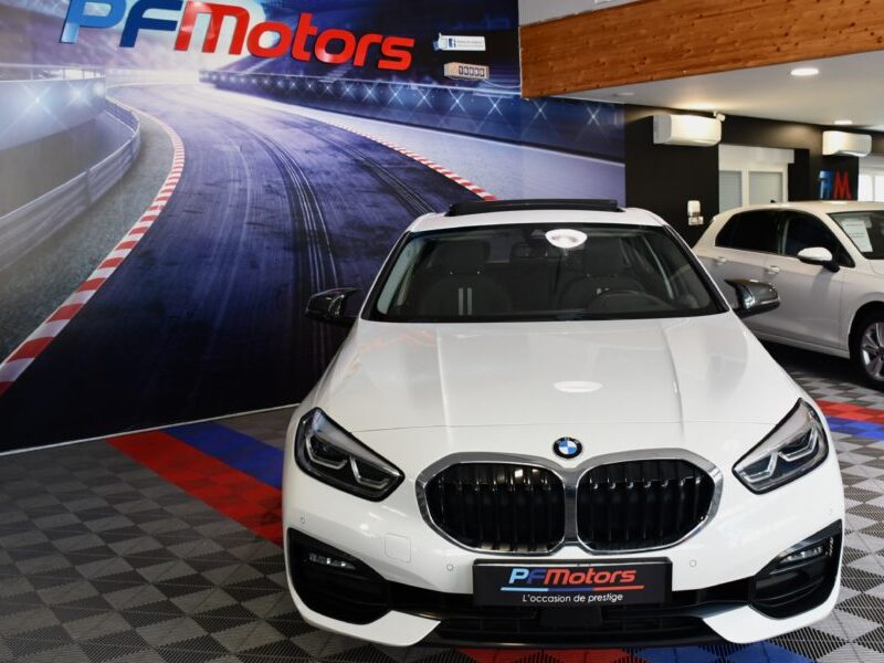 BMW 118dA SportLine 150 BVA GPS Hifi Pro TO Car Play Virtual Affichage Tête Haute Semi Cuir LED JA 17