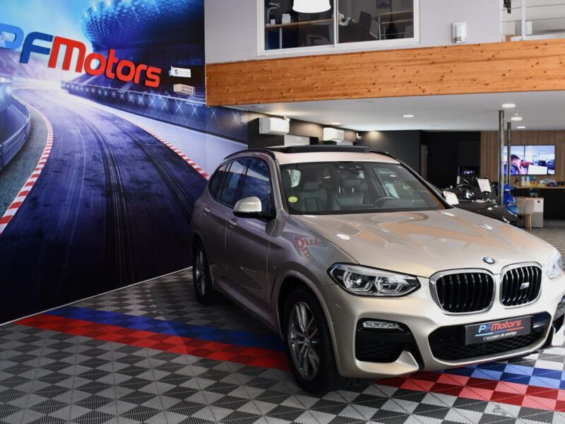 BMW X3 25DA 231 X-Drive M-Sport BVA8 GPS Cuir TO Caméra Hayon LED Affichage Tête Haute Mode JA 19