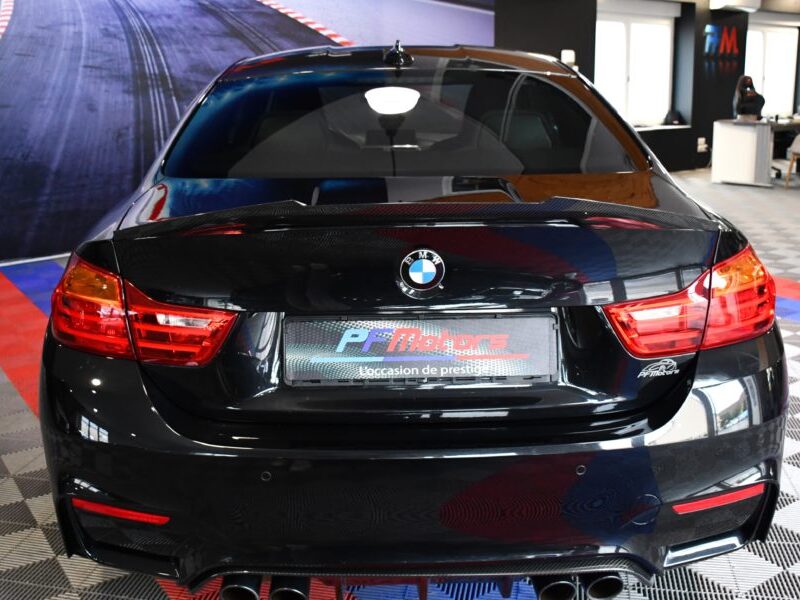 BMW M4 Coupé 3.0 431 DKG GPS Harman Kardon LED Semi Cuir électrique Mode Sport + Toit Carbone JA 19