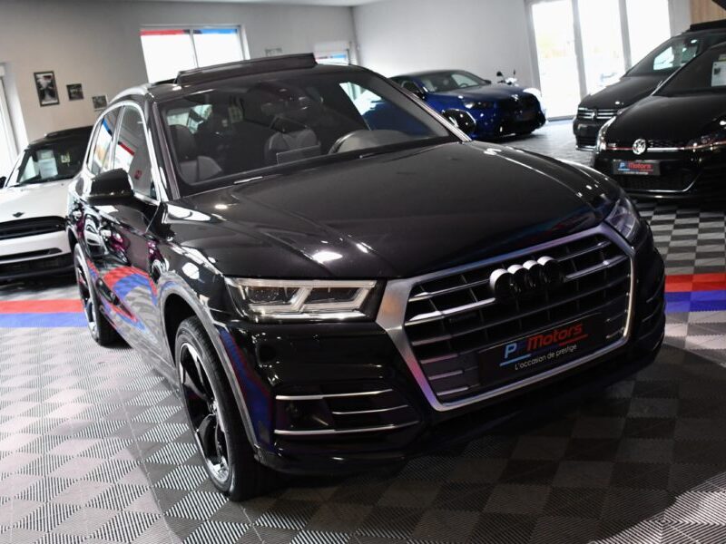 Audi Q5 S-Line 40 TDI 190 Quattro GPS Virtual TO ACC Hayon Pré Sense Lane Attelage JA 20 Rotor