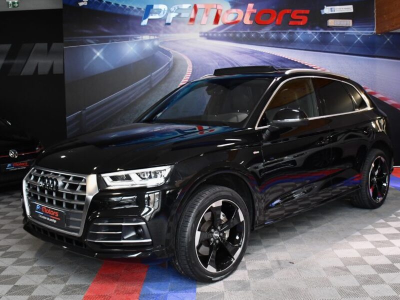Audi Q5 S-Line 40 TDI 190 Quattro GPS Virtual TO ACC Hayon Pré Sense Lane Attelage JA 20 Rotor