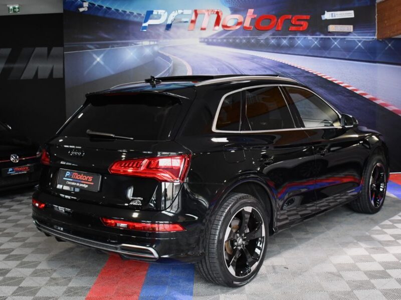 Audi Q5 S-Line 40 TDI 190 Quattro GPS Virtual TO ACC Hayon Pré Sense Lane Attelage JA 20 Rotor