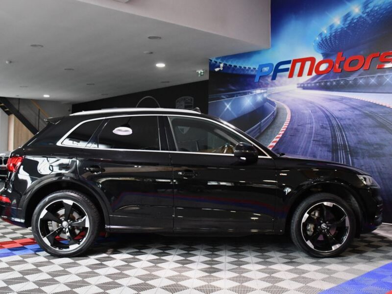 Audi Q5 S-Line 40 TDI 190 Quattro GPS Virtual TO ACC Hayon Pré Sense Lane Attelage JA 20 Rotor