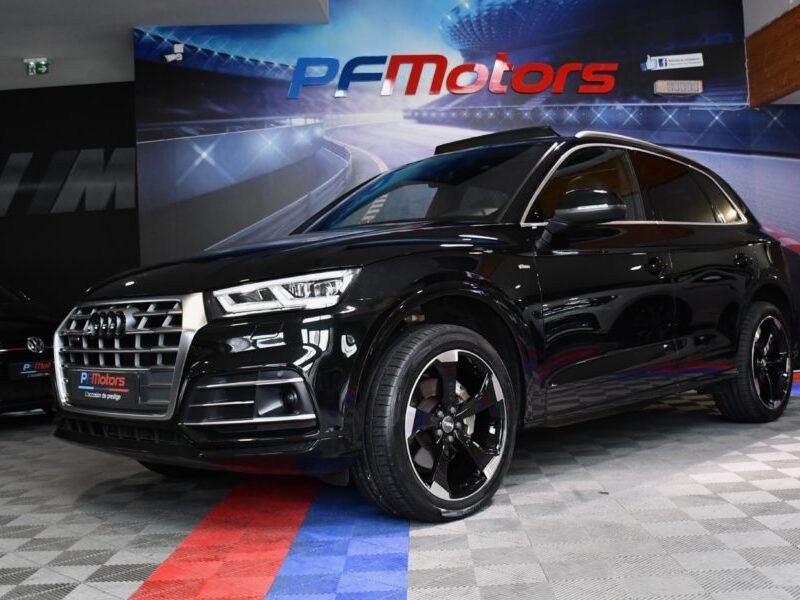 Audi Q5 S-Line 40 TDI 190 Quattro GPS Virtual TO ACC Hayon Pré Sense Lane Attelage JA 20 Rotor