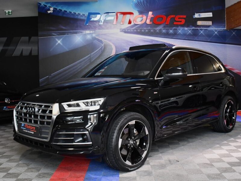 Audi Q5 S-Line 40 TDI 190 Quattro GPS Virtual TO ACC Hayon Pré Sense Lane Attelage JA 20 Rotor