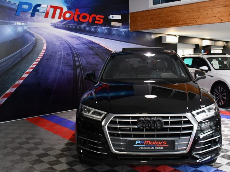 Audi Q5 S-Line 40 TDI 190 Quattro GPS Virtual TO ACC Hayon Pré Sense Lane Attelage JA 20 Rotor