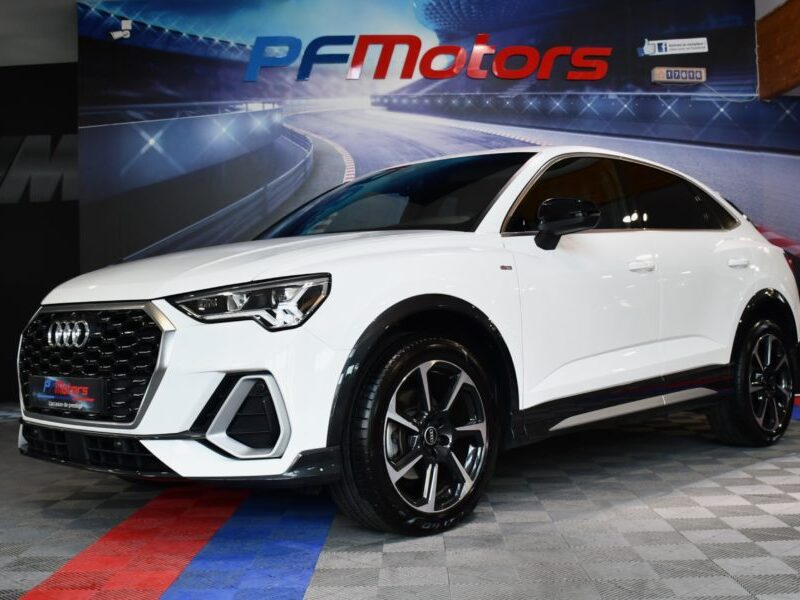 Audi Q3 Sportback S-Line 35 TDI 150 S-Tronic GPS Virtual Hayon Pré Sense Car Play Caméra Lane Efficience JA 19