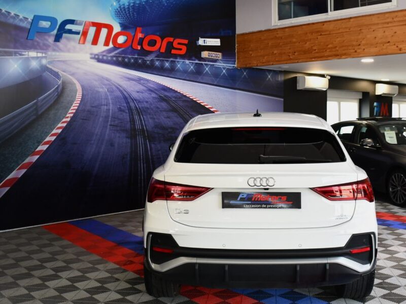 Audi Q3 Sportback S-Line 35 TDI 150 S-Tronic GPS Virtual Hayon Pré Sense Car Play Caméra Lane Efficience JA 19