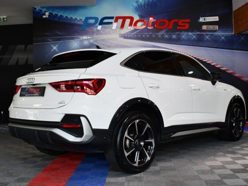 Audi Q3 Sportback S-Line 35 TDI 150 S-Tronic GPS Virtual Hayon Pré Sense Car Play Caméra Lane Efficience JA 19